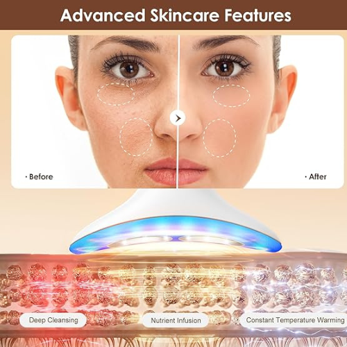 Título optimizado: Masajeador Facial y de Cuello para Levantamiento, Reafirmación y Reducción de Arrugas y Ojeras – Herramienta de Escultura Facial en Casa