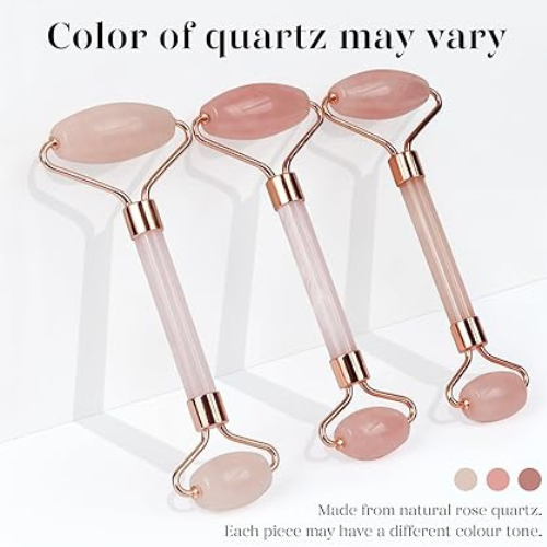 Título optimizado: BAIMEI Jade Roller y Gua Sha, Herramienta de Masaje Facial para Ojos, Mejillas, Frente y Cuello, Antienvejecimiento y Drenaje Linfático