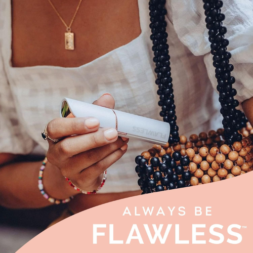 Título optimizado: Finishing Touch Flawless – Removedor de Vello Facial sin Dolor para Mujer, Rose Gold