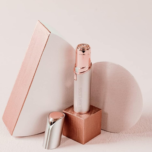 Título optimizado: Finishing Touch Flawless – Removedor de Vello Facial sin Dolor para Mujer, Rose Gold