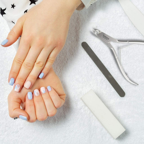 Título optimizado: Cortador de Cutículas Profesional de Acero Inoxidable con Cuchillas Afiladas y Doble Resorte para Manicura y Pedicura
