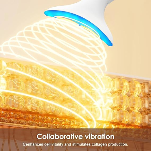 Título optimizado: Masajeador Facial y de Cuello para Levantamiento, Reafirmación y Reducción de Arrugas y Ojeras – Herramienta de Escultura Facial en Casa