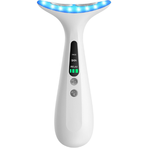 Título optimizado: Masajeador Facial y de Cuello para Levantamiento, Reafirmación y Reducción de Arrugas y Ojeras – Herramienta de Escultura Facial en Casa